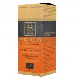 Apivita Propolis Βιολογικό Σιρόπι για το Λαιμό με πρόπολη & θυμάρι 150ml