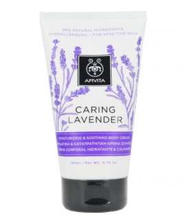 APIVITA CARING LAVENDER Ενυδατική & Καταπραυντική Κρέμα Σώματος 150ml