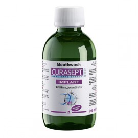 CURASEPT ADS Perio 220 Implant Στοματικό Διάλυμα Chlorhexidine 0.2% PVP-VA and Hyaluronic Acid 200ml
