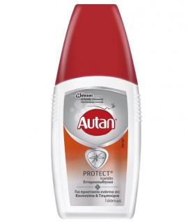 Autan Protect Γαλάκτωμα για Προστασία Ενάντια σε Κουνούπια & Τσιμπούρια 100ml