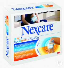 NEXCARE COLDHOT COMFORT 2 Σε 1 Παγοκύστη Και Θερμοφόρα 1 Τεμάχιο 11cm X 26cm