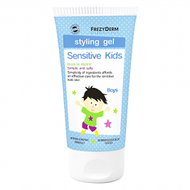 FREZYDERM SENSITIVE KIDS HAIR STYLING GEL fOR BOYS (ΑΠΑΛΟ ΖΕΛ ΓΙΑ ΤΑ ΜΑΛΛΙΑ ΤΩΝ ΑΓΟΡΙΩΝ)