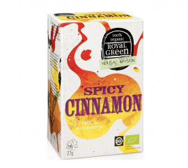 Am Health Royal Green Herbal Infusion Spicy Cinnamon 16 φακελάκια