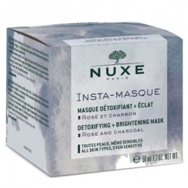 Nuxe Insta-Masque Detoxifying + Glow Mask with Rose and Charcoal 50ml