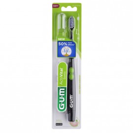GUM Οδοντόβουρτσα Activital Sonic Power Soft 4100 Μαύρο Χρώμα 1τμχ