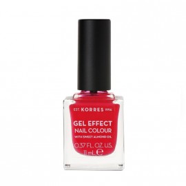 Korres Βερνίκι Νυχιών Gel Effect Nail Colour No19 Watermelon 11ml