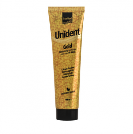 Intermed Unident Gold Toothpaste Λευκαντική Οδοντόκρεμα 100ml