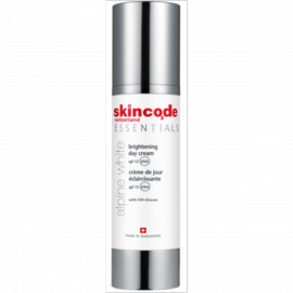 SKINCODE ESSENTIALS ALPINE WHITE BRINHTENING DAY CREAM SPF15 50ML