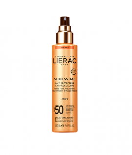 LIERAC SUNISSIME Lait Protecteur Energisant Anti-Age Global SPF50 150ml