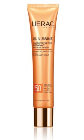 LIERAC SUNISSIME Fluide Protecteur Energisant Anti-Age Global SPF50 Visage 40ml