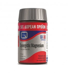 Quest Synergistic Magnesium για Πνευματική & Σωματική Ηρεμία +50% Επιπλέον Προϊόν 90Tabs