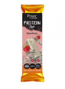 Power Health Protein Bar Strawberry White Chokolate Covering 60gr