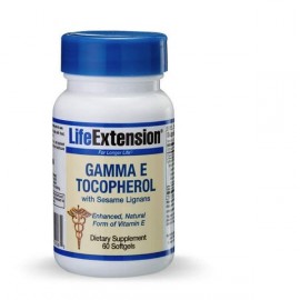 Life Extension Gamma E Tocopherol Sesame Lig. 60softgels