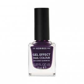 Korres Βερνίκι Νυχιών Gel Effect Nail Colour No75 Violet Garden 11ml