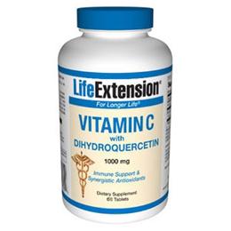 Life Extension Vitamin C Dihydroquercetin 1000mg 60 Tabs