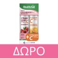 Health Aid Set Electrolytes 20 αναβρ. δισκία & Vitamin C 1000mg Γεύση Πορτοκάλι 20 αναβρ. δισκία