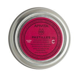 Apivita Pastilles Παστίλιες για τον πονεμένο λαιμό με βατόμουρο & πρόπολη