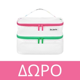 Με κάθε αγορά Dr.Jart+ απο 35 ευρώ και άνω , Δώρο Dr. Jart+ Νεσεσέρ Καλλυντικών! * Ισχύει ένα δώρο ανά παραγγελία και έως εξαντλήσεως των αποθεμάτων δώρων