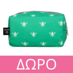 Με κάθε αγορά Apivita Bee Radiant, Δώρο Apivita Pouch Bee Radiant 1τμχ! * Ισχύει ένα δώρο ανά παραγγελία και έως εξαντλήσεως των αποθεμάτων δώρων