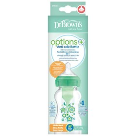 Dr.Brown's Πλαστικό Μπιμπερό Options+ Wide Neck Κα …
