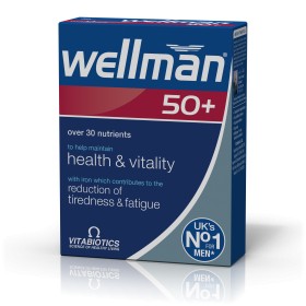 Vitabiotics Wellman 50+ 30Tabs