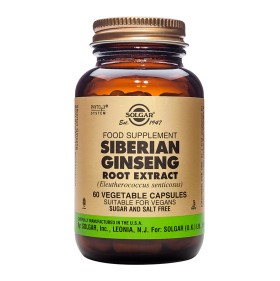 SOLGAR SFP SIBERIAN GINSENG EXTRACT 60VCAP