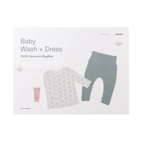 Korres Set Baby Wash + Dress Παντελόνι 3-6M + Μπλο …