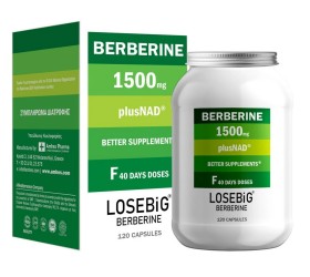 Losebig Berberine 1500mg Plus Nad 120caps