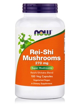 Now Foods Rei-Shi Mushrooms 270mg 100 Veget.caps