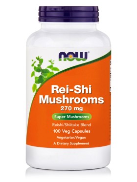 Now Foods Rei-Shi Mushrooms 270mg 100 Veget.caps