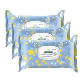 KLORANE TRIO LINGETTES NETTOYANTES (2 + 1 OFFRE) 3 * 7…