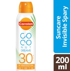 Carroten Coconut Dreams Suncare Invisible Spray 3D &hellip;
