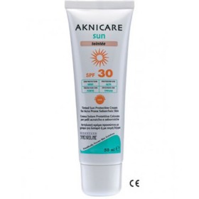 SYNCHROLINE AKNICARE SUN  TEINTEE SPF30 50ML