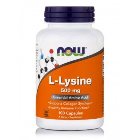 Now Foods L-Lycine 500mg, 100caps