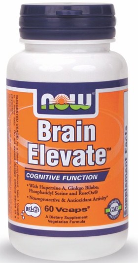 Now Foods Brain Elevate 60 Veget.caps