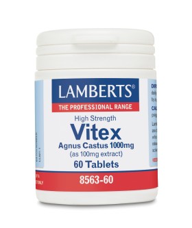 LAMBERTS VITEX AGNUS CASTUS 1000MG 60TABS