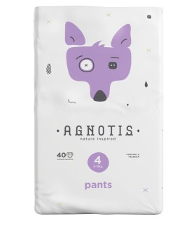 Agnotis Βρεφικές Πάνες Βρακάκι No 4 (9-15 Kg) 40τμ …