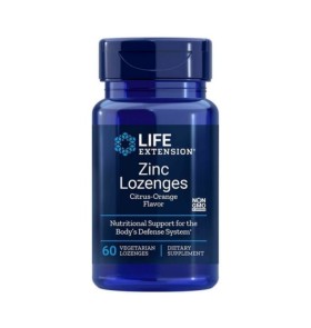 Life Extension Zinc Lozenges 60caps