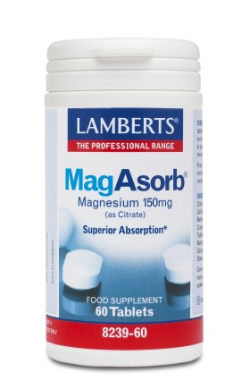 LAMBERTS MAG ASORB 60TABS