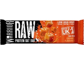 Warrior Raw Μπάρα Πρωτεΐνης με Βρώμη & Γεύση Salte &hellip;