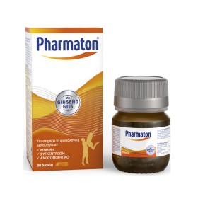 Pharmaton με Ginseng G115 για Ενίσχυση Μνήμης, Συγ …