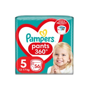 Pampers Pants 360° Βρεφικές Πάνες-Bρακάκι No5 (12k …