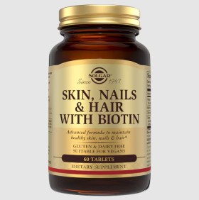 Solgar Skin,Nails & Hair ΜΕ ΒΙΟΤΙΝΗ 60tabs