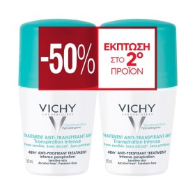 Vichy Promo Duo Deo Roll on AntiI-Transpirant 48h...