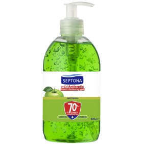 Septona Mild Antiseptic Hand Gel Πράσινο Μήλο 70% …