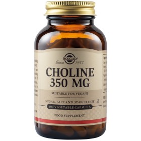 SOLGAR CHOLINE 350MG 100VCAP