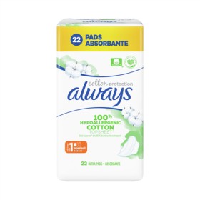 Always Σερβιέτες Cotton Protection No1 Ultra Norma …