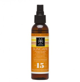 APIVITA SUNCARE ΑΝΤΙΗΛΙΑΚΟ ΛΑΔΙ ΣΩΜΑΤΟΣ SPF15 ΜΕΣΑ …