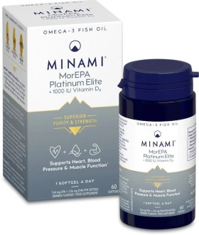 Minami MorEPA Platinum Elite 60 softgels