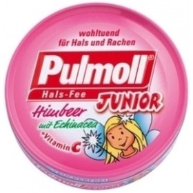 PULMOLL Junior Candies for children with Raspberry,…